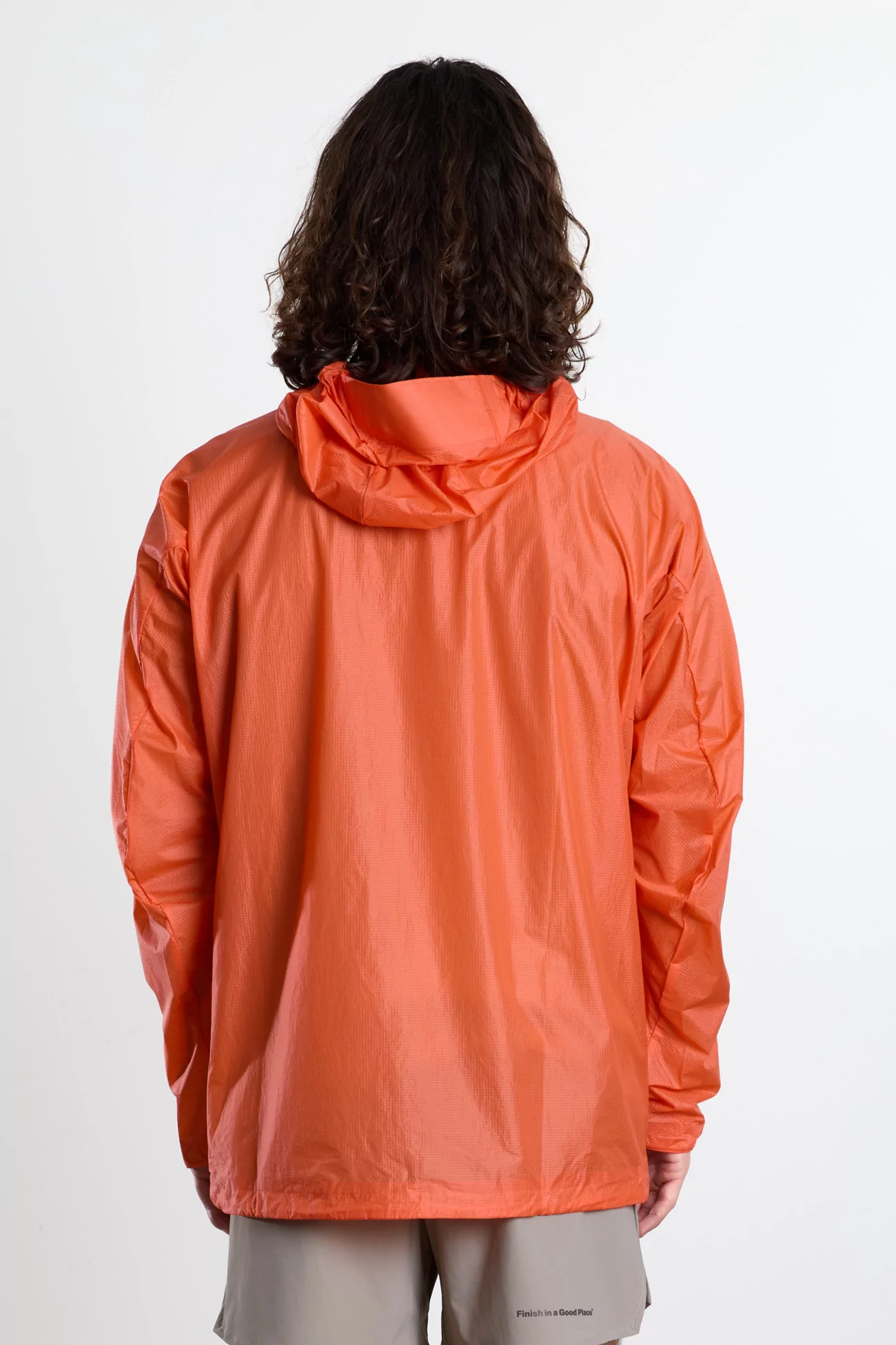 Houdini Rock Climbing Windbreaker Jacket Men – Orange Peel