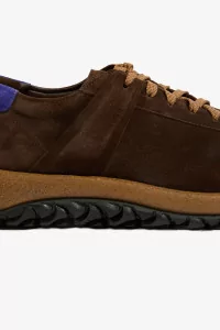 Men's 1774 Stroedt Suede Leather Sneakers – Marone | Centre Commercial