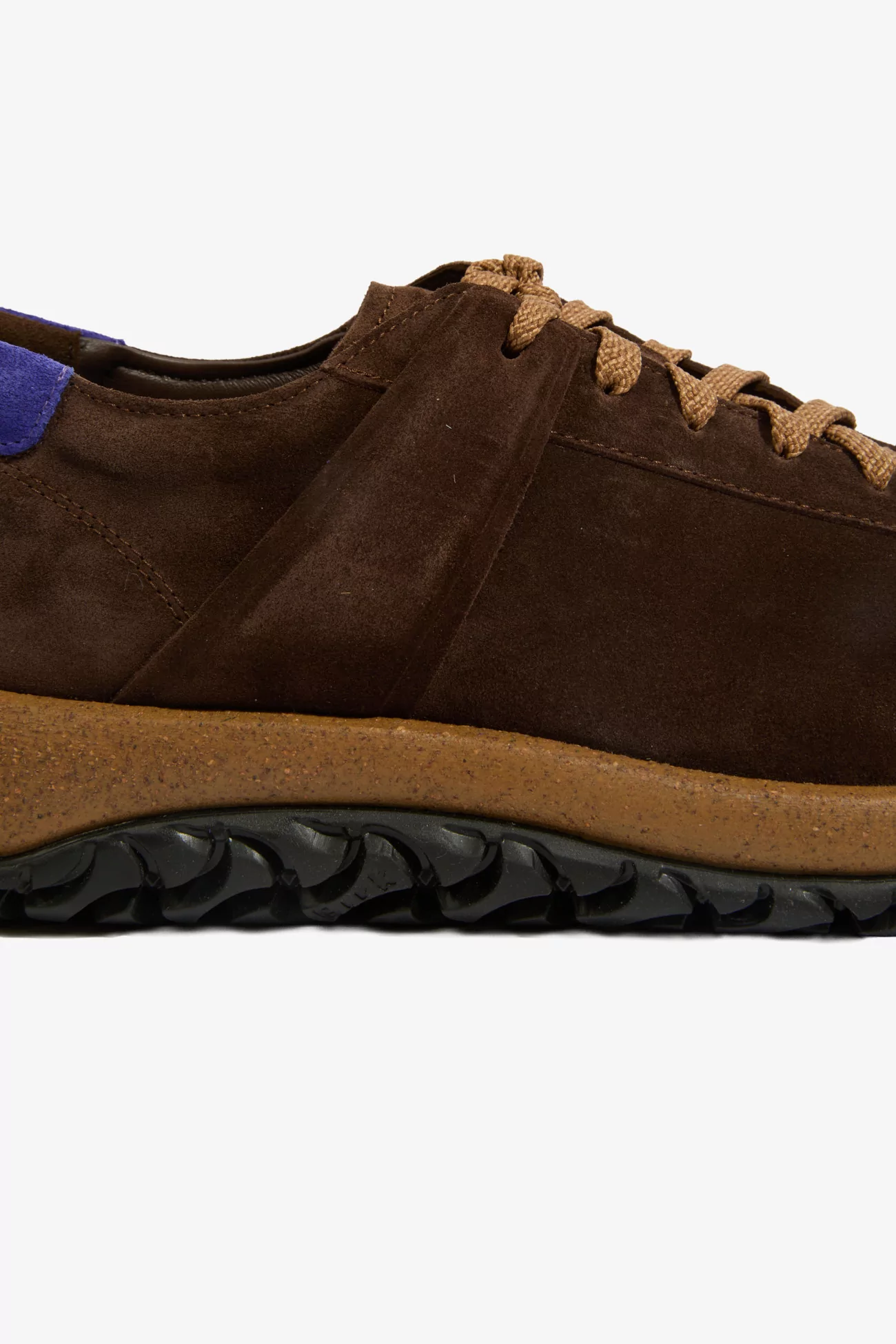 Men's 1774 Stroedt Suede Leather Sneakers – Marone | Centre Commercial