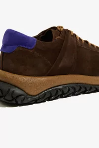 Men's 1774 Stroedt Suede Leather Sneakers – Marone | Centre Commercial
