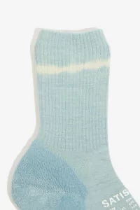 Merino Tube Socks Satisfy – Dusty Blue Ink | Centre Commercial