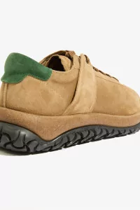 1774 BIRKENSTOCK Stroedt Suede Leather Sneakers – Taupe