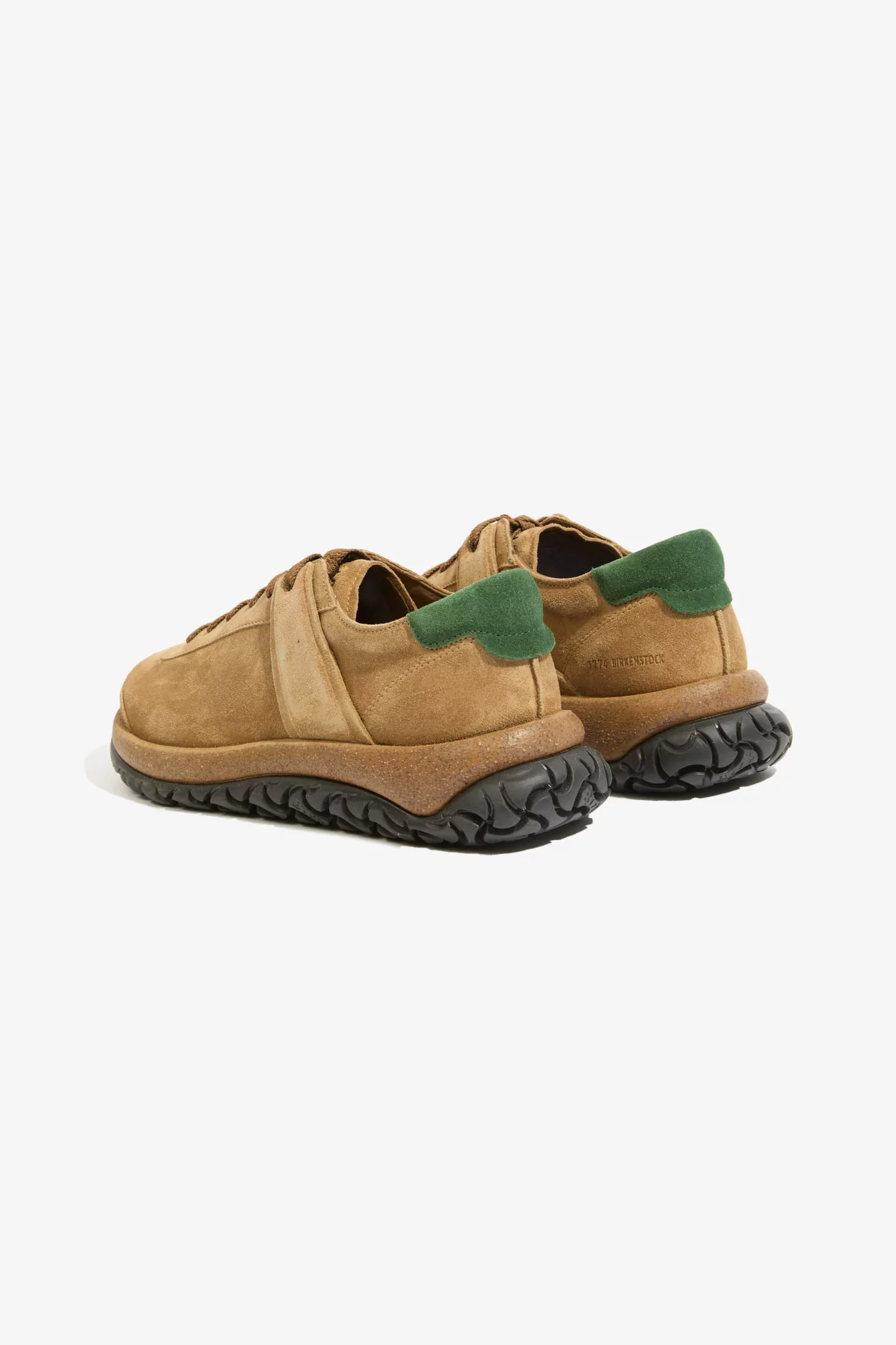 1774 BIRKENSTOCK Stroedt Suede Leather Sneakers – Taupe