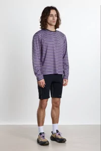 UNNA Striped LS Long Sleeve Running T-Shirt – Grape | Centre Commercial