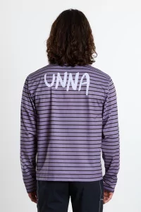 UNNA Striped LS Long Sleeve Running T-Shirt – Grape | Centre Commercial