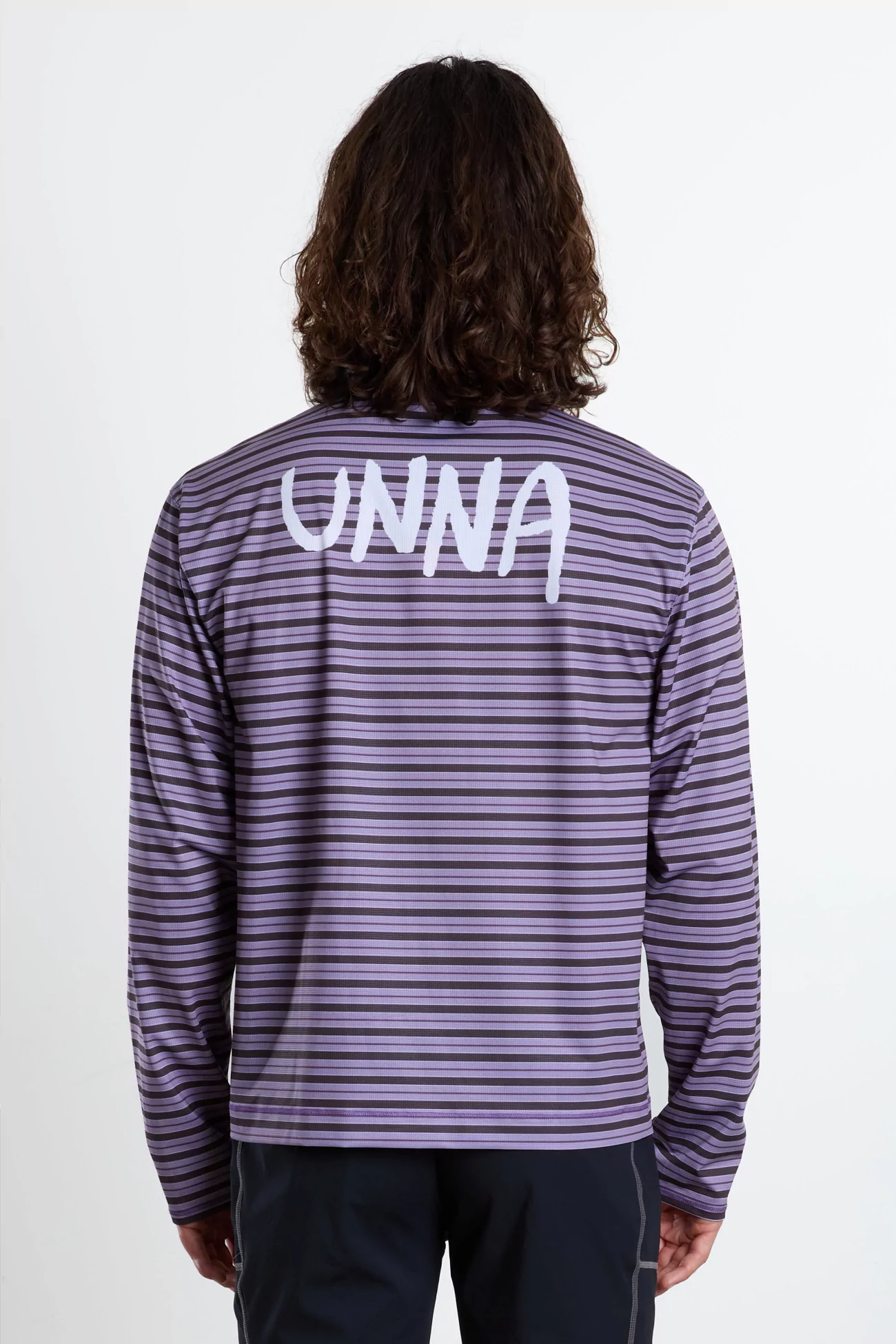 UNNA Striped LS Long Sleeve Running T-Shirt – Grape | Centre Commercial