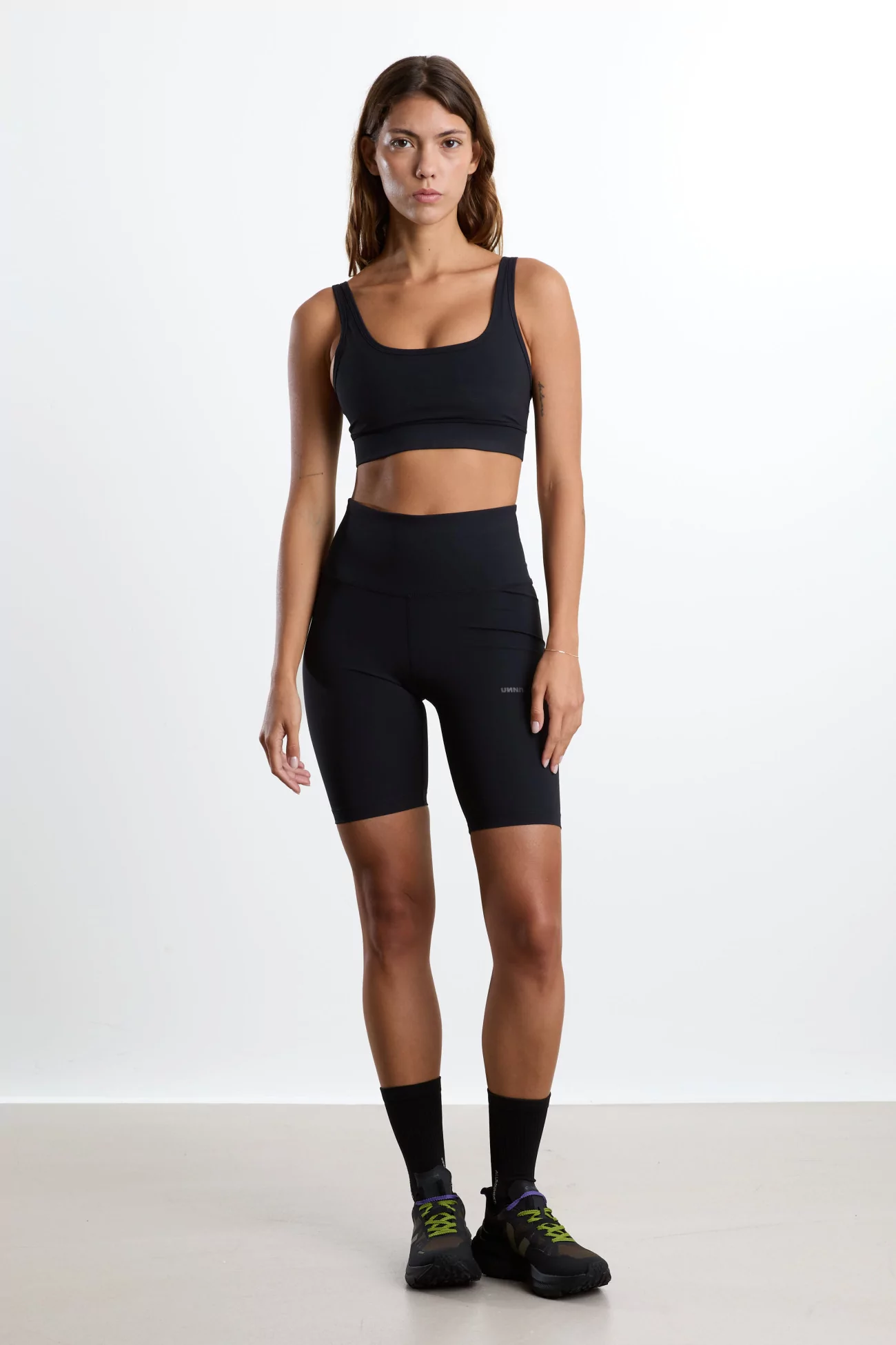 UNNA Good Place Running Shorts – Black | Centre Commercial