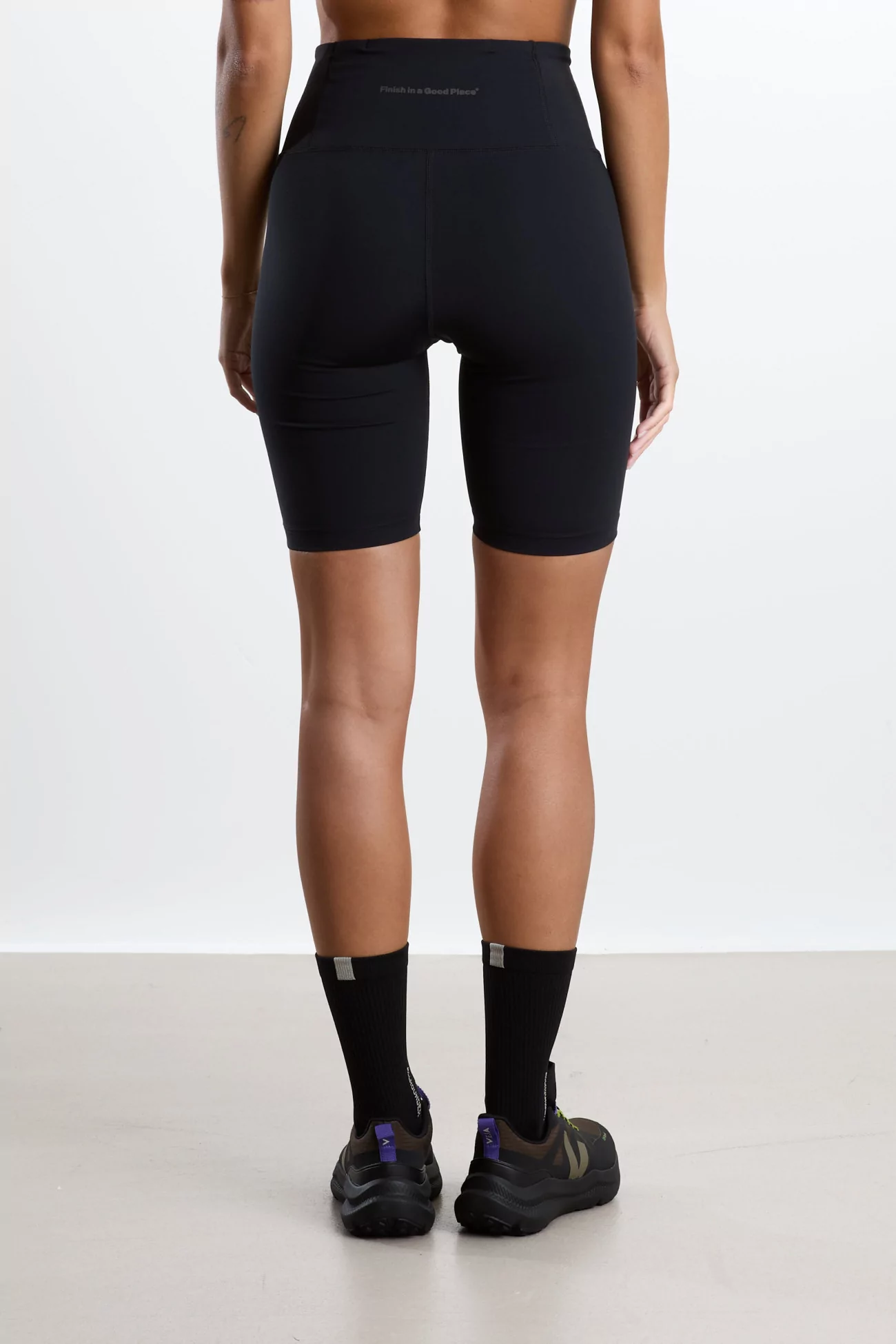 UNNA Good Place Running Shorts – Black | Centre Commercial