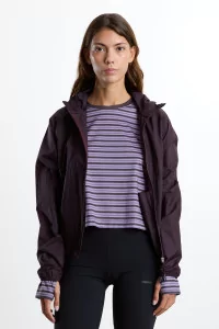 UNNA Striped Long Sleeve Running Tee – Grape | Centre Commercial