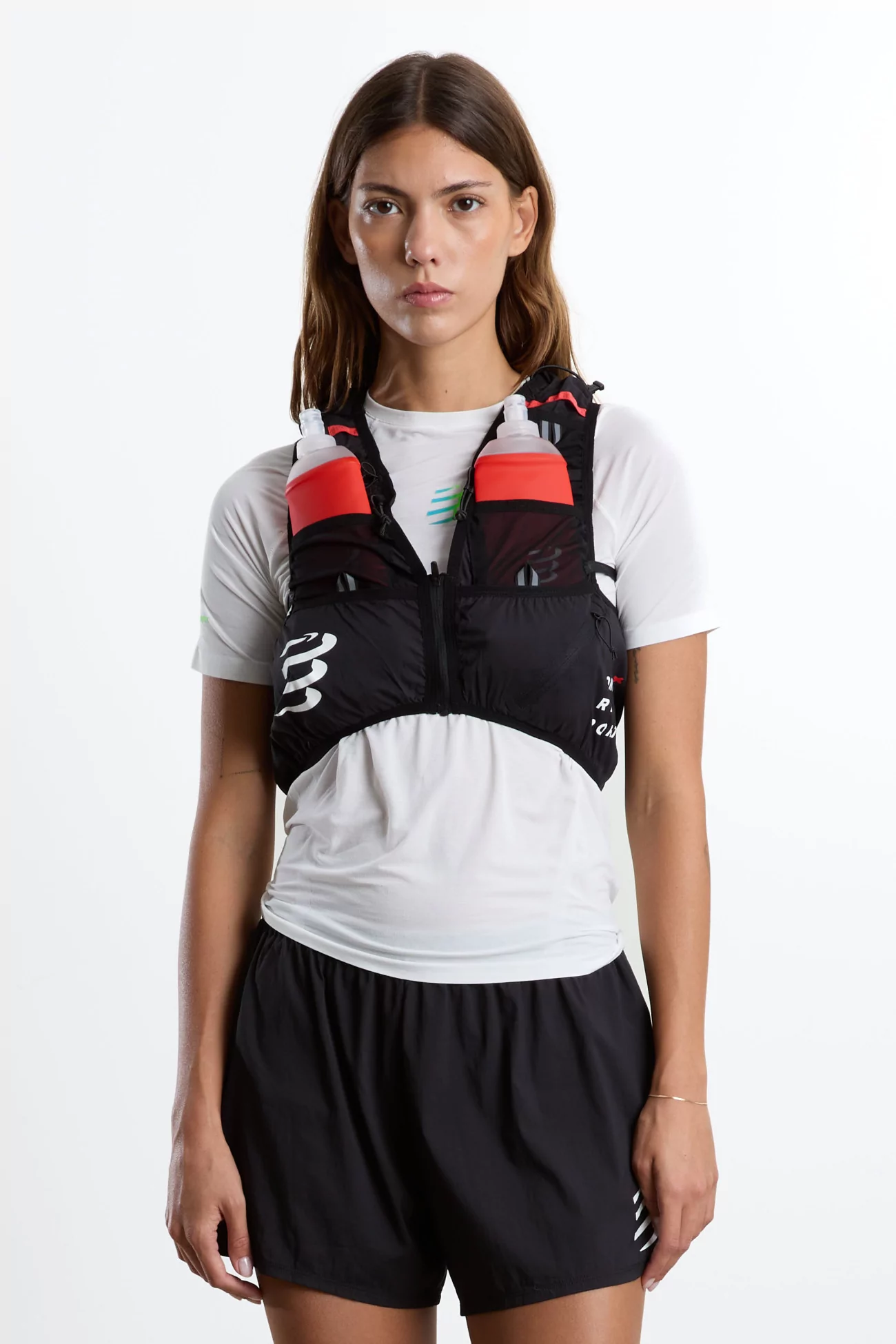 UltRun S Pack Evo 15 Hydration Vest Compressport – Black | Centre Commercial