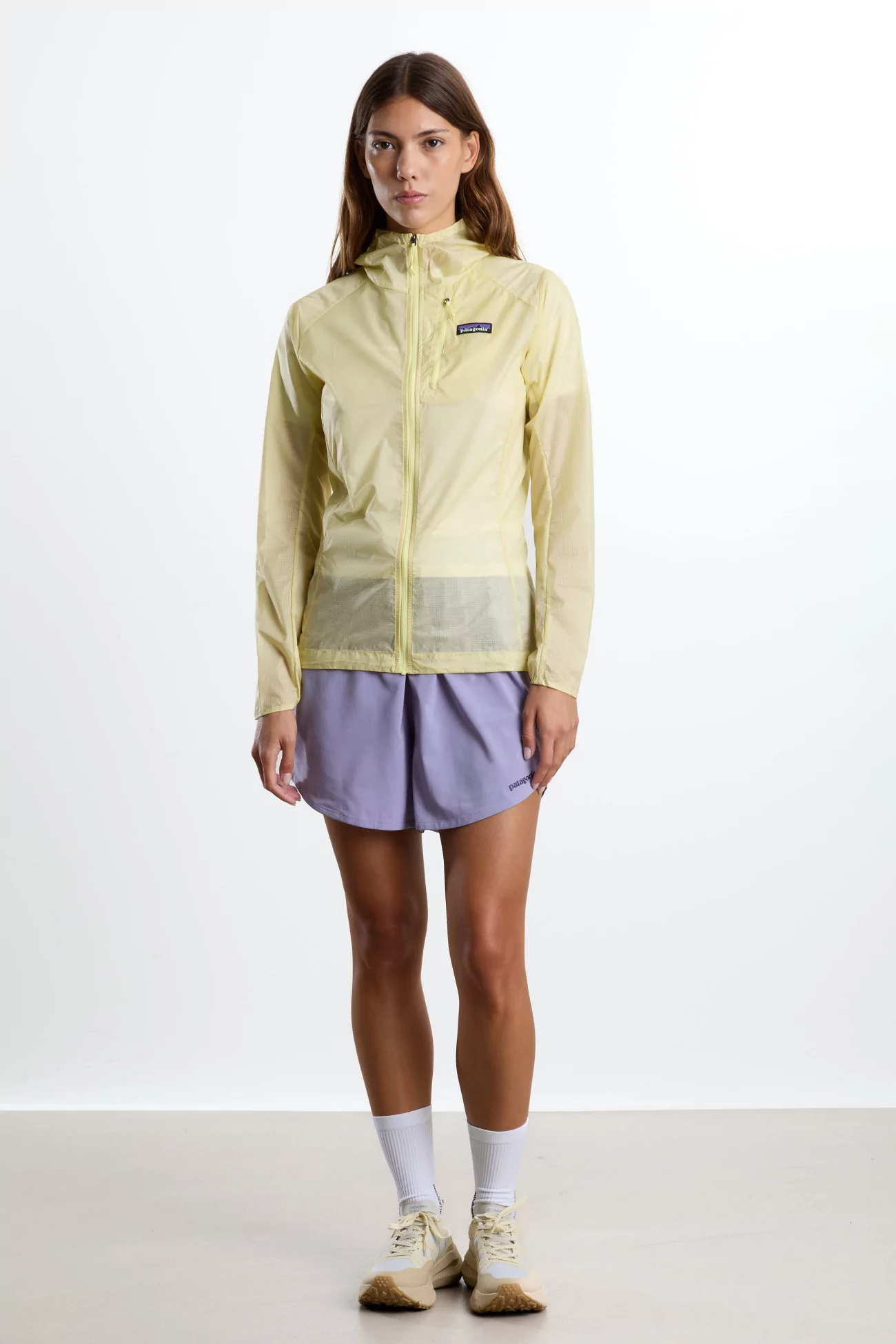 Women's Houdini Windbreaker Jacket Patagonia – Buttercup Yellow | Centre Commercial