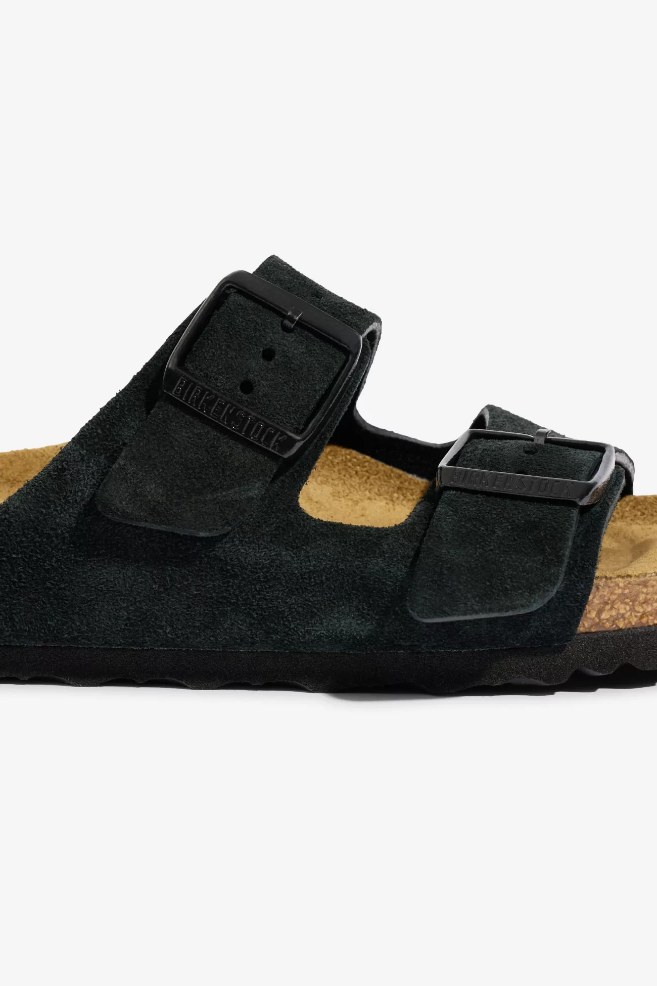Birkenstock Arizona Soft Footbed Suede Sandals – Black | Centre Commercial