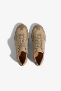 Reproduction Of Found German Military Trainer Sneakers – Beige Khaki | Centre Commercial