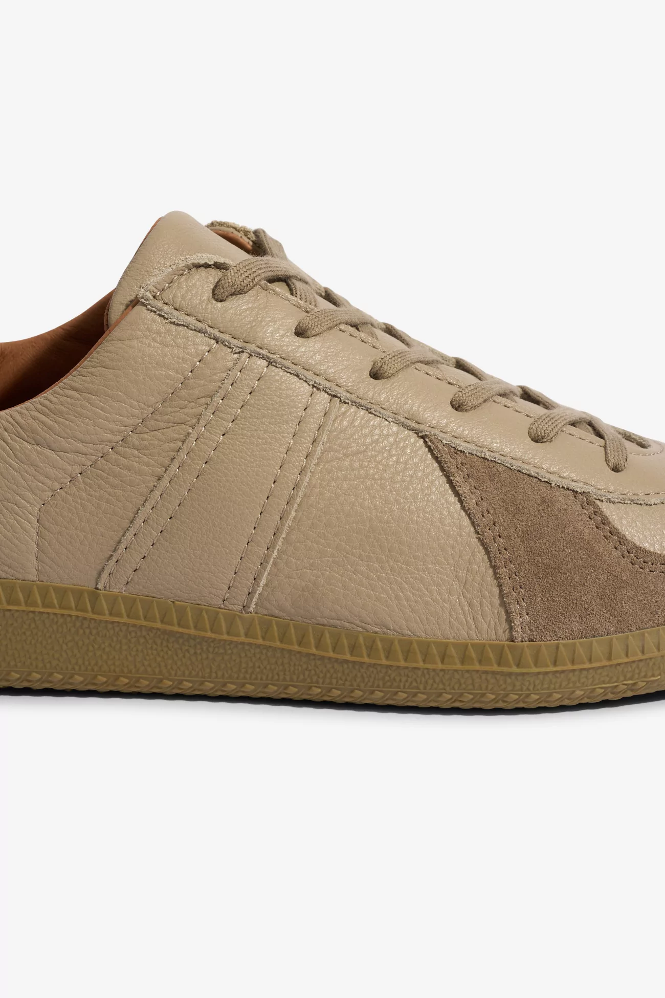 Reproduction Of Found German Military Trainer Sneakers – Beige Khaki | Centre Commercial