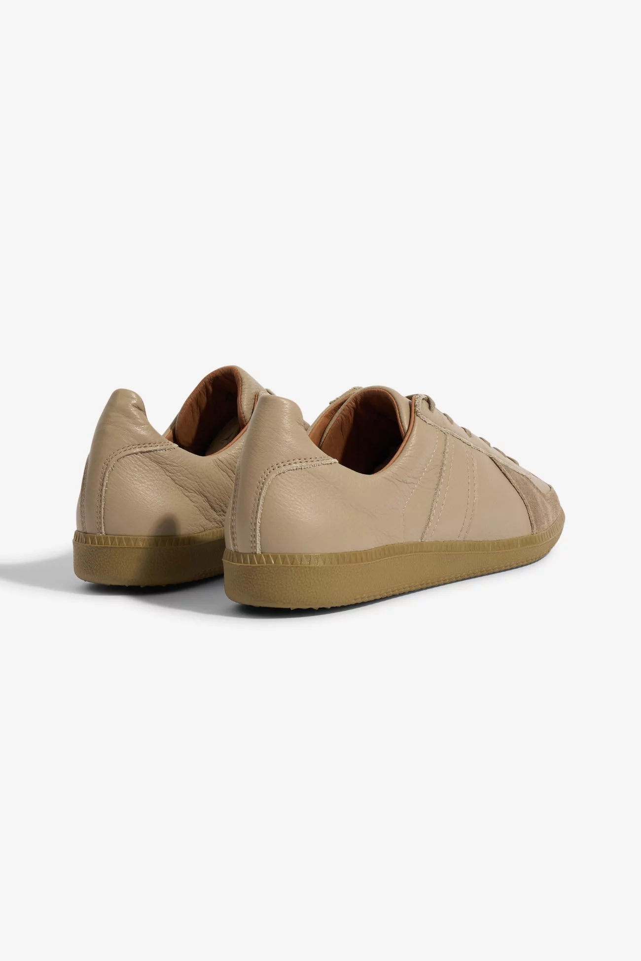 Reproduction Of Found German Military Trainer Sneakers – Beige Khaki | Centre Commercial