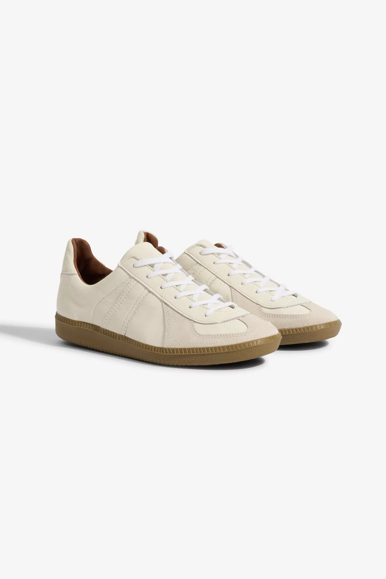 Reproduction Of Found German Military Trainer Sneakers – White | Centre Commercial