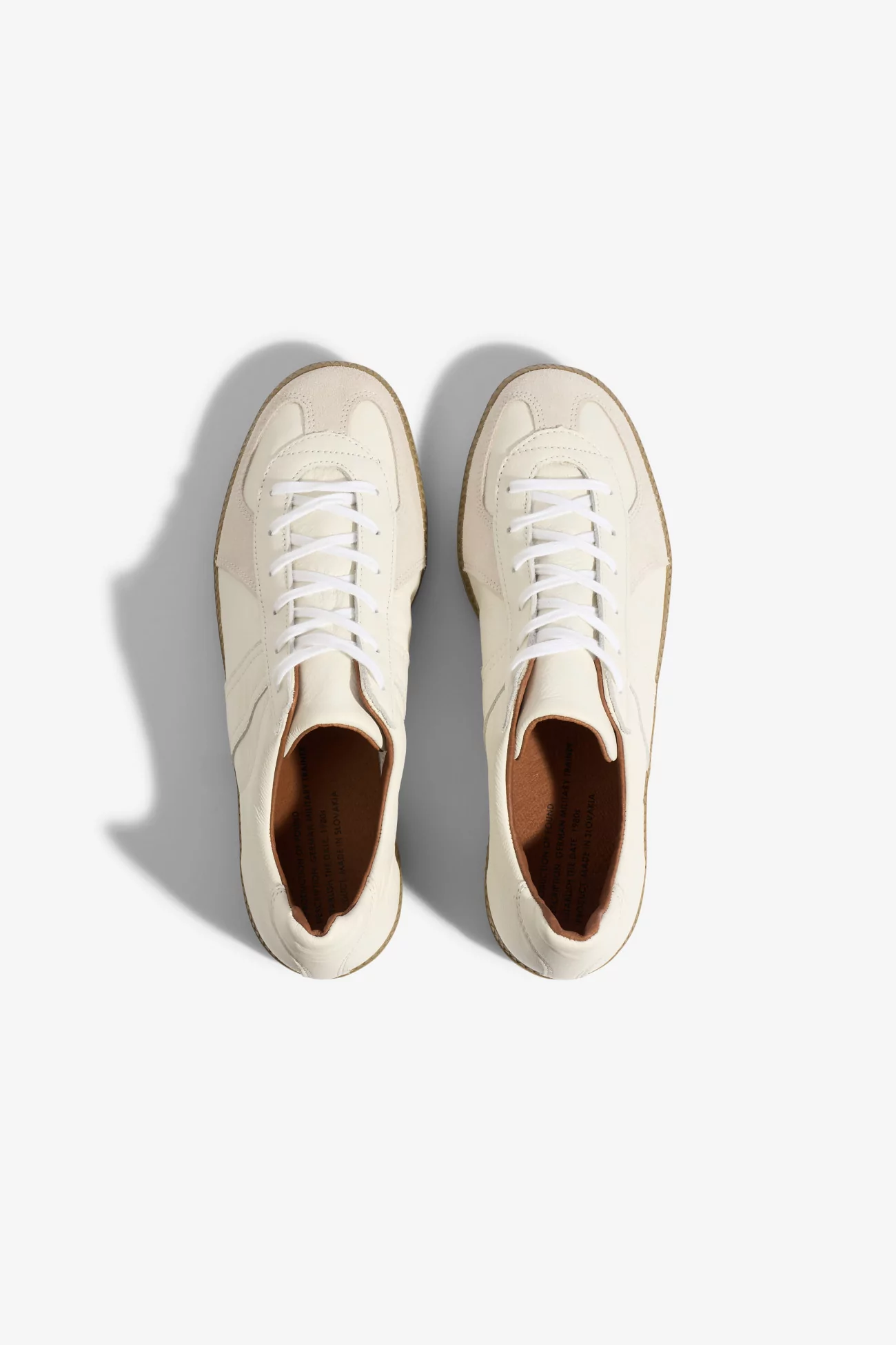 Reproduction Of Found German Military Trainer Sneakers – White | Centre Commercial