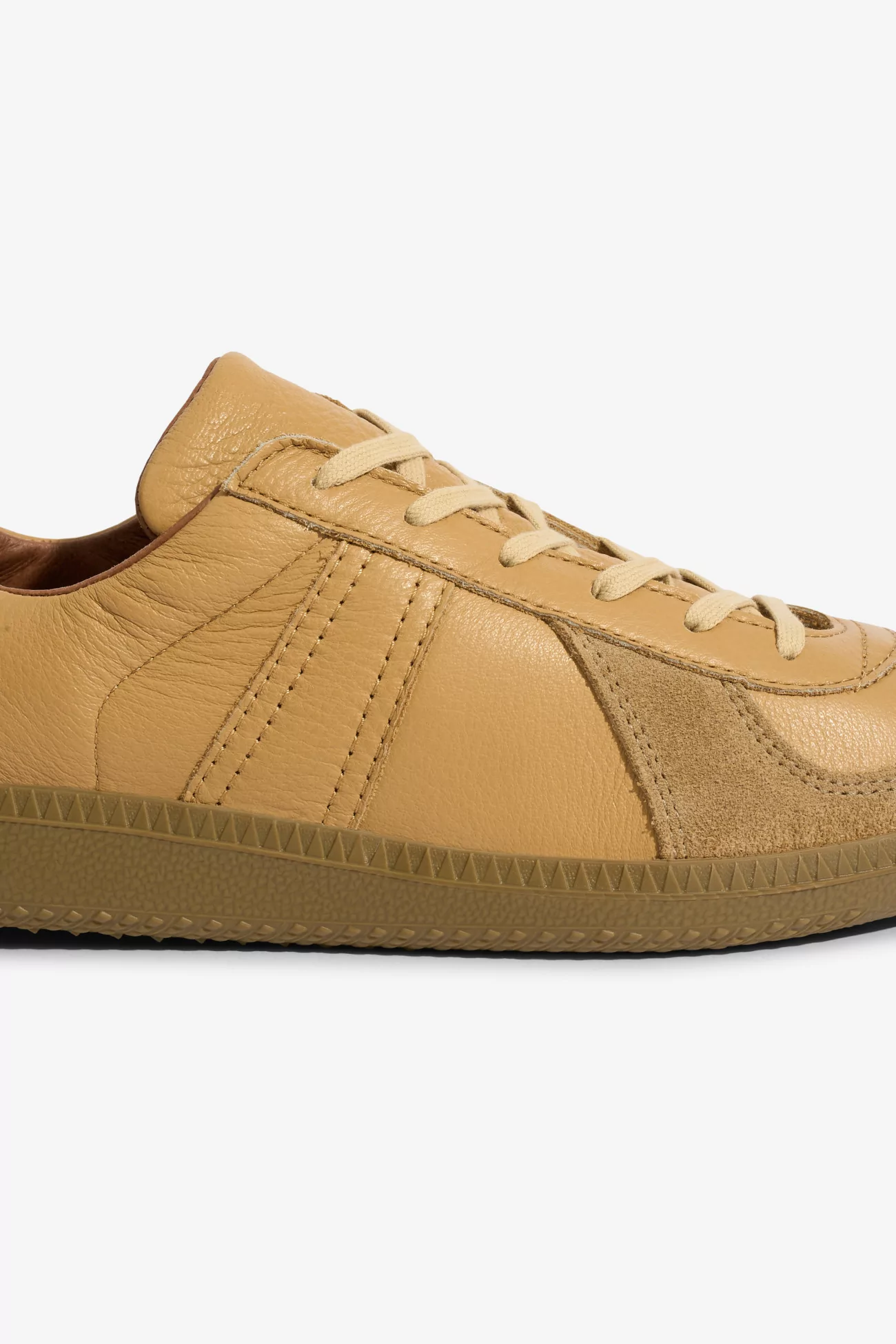Reproduction Of Found German Military Trainer Sneakers – Light Beige | Centre Commercial