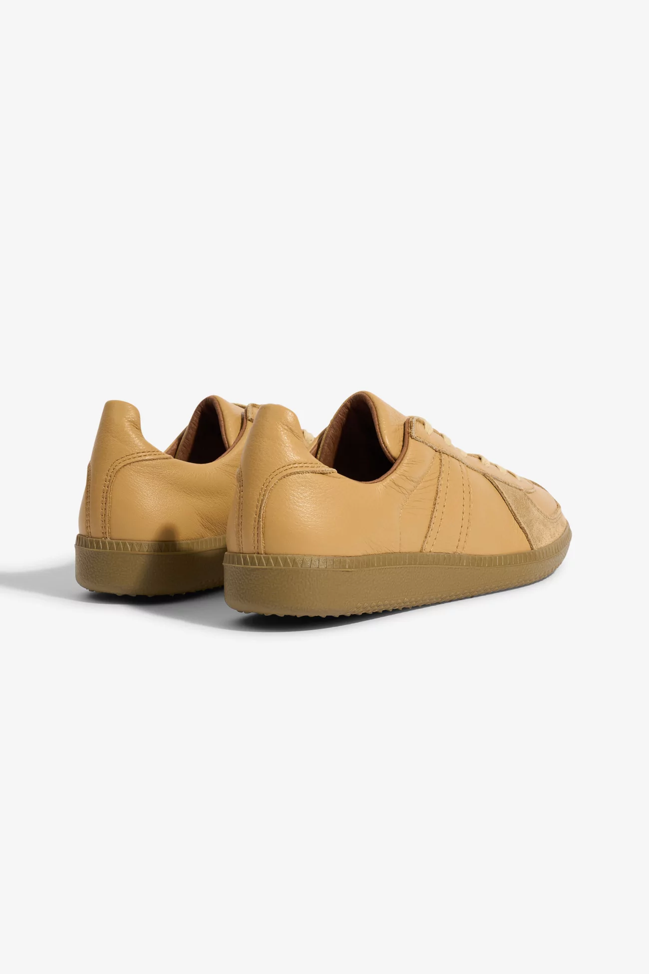 Reproduction Of Found German Military Trainer Sneakers – Light Beige | Centre Commercial