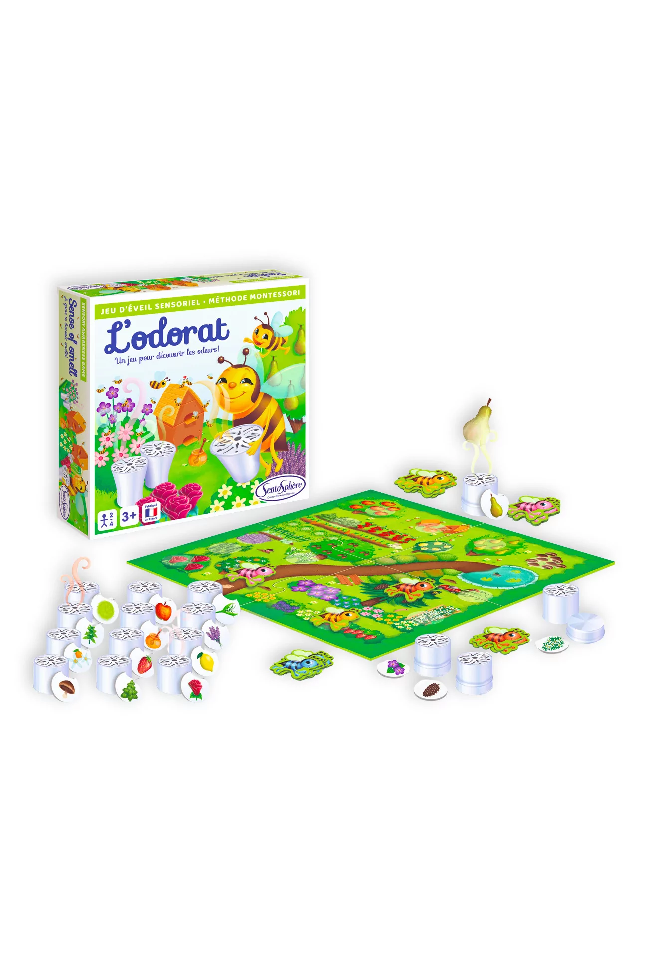 Sensory Game The Sense of Smell Montessori Sentosphere | Centre Commercial
