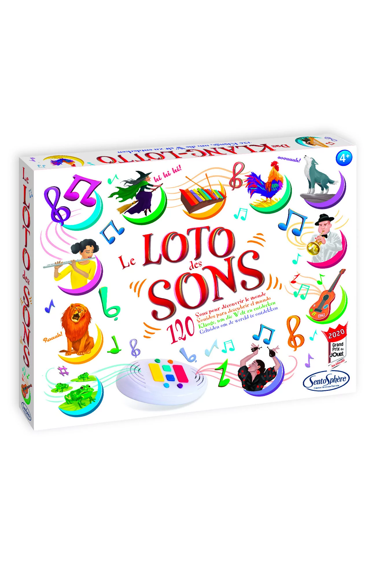 Sound Lotto Educational Game Sentosphere – Multicolour | Centre Commercial