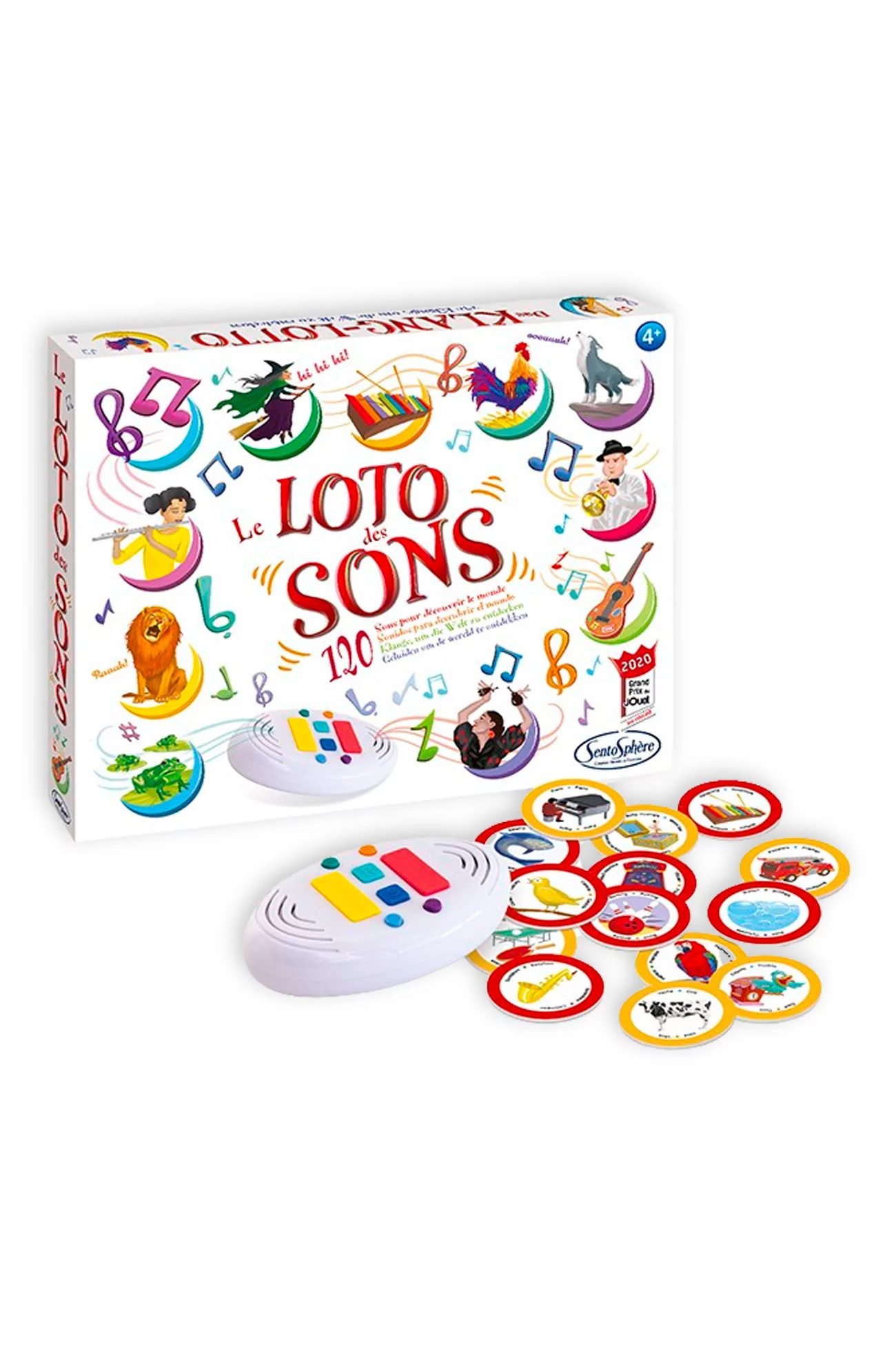 Sound Lotto Educational Game Sentosphere – Multicolour | Centre Commercial