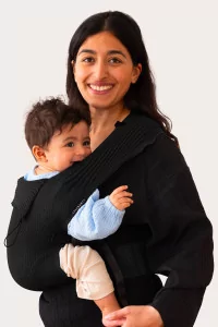 Flybaby 3D Recycled Polyester Baby Carrier – Black | Centre Commercial
