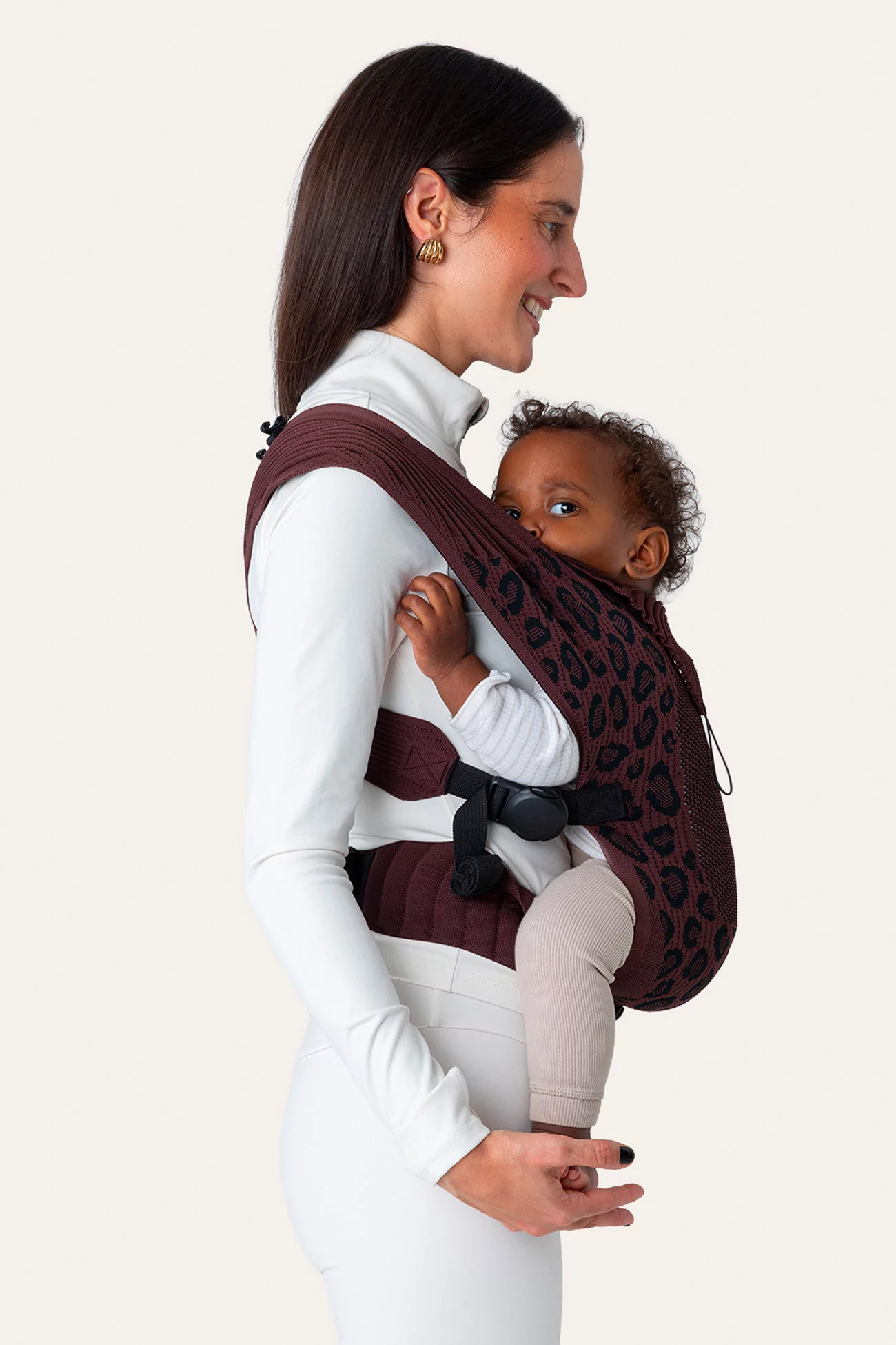 Flybaby 3D Recycled Polyester Baby Carrier – Dark Leo | Centre Commercial