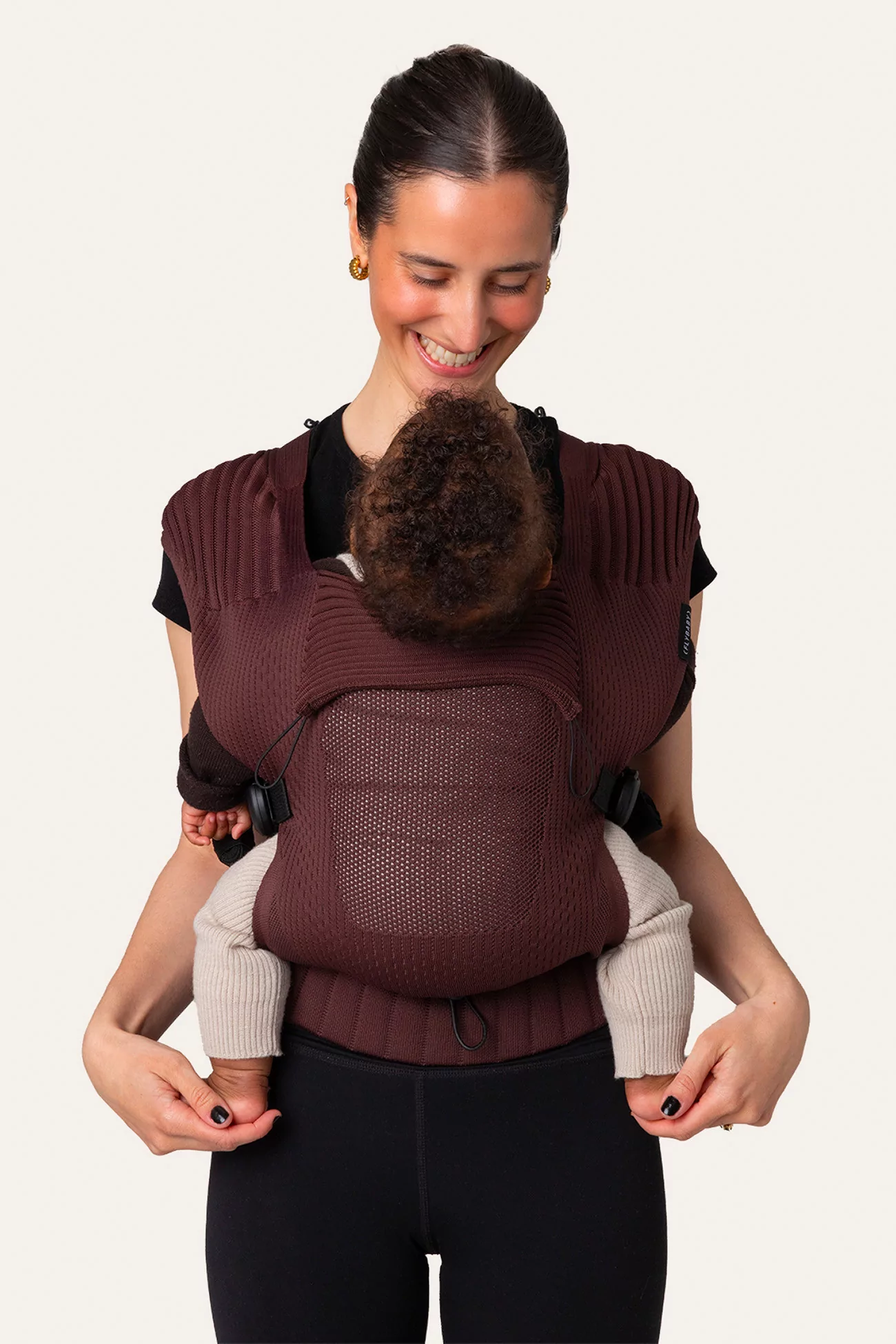 Flybaby 3D Recycled Polyester Baby Carrier – Mokka | Centre Commercial