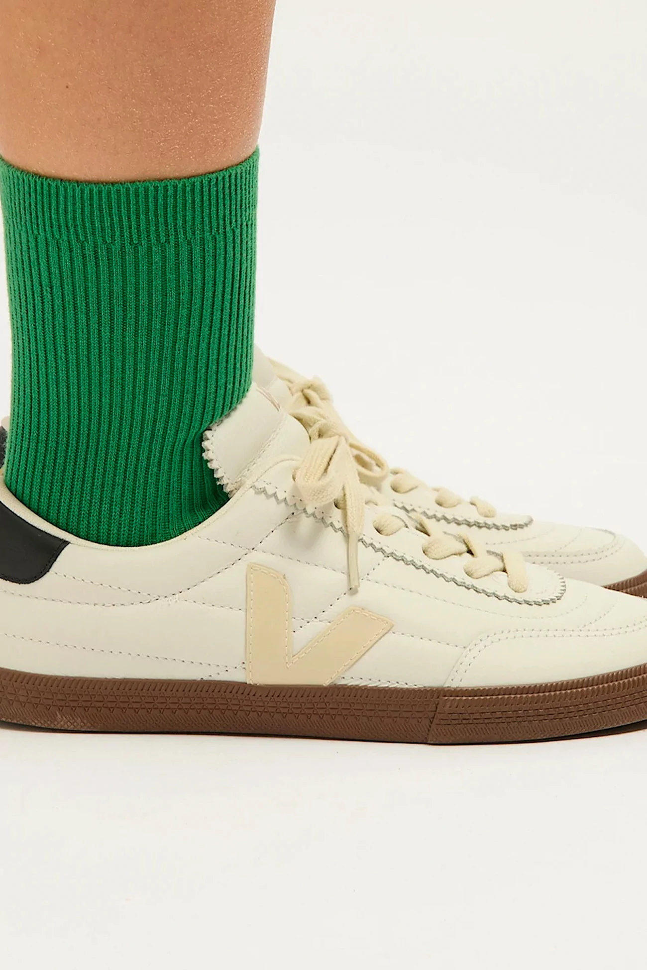 Organic Cotton Socks Everyday Cotton - Medium Green | Centre Commercial