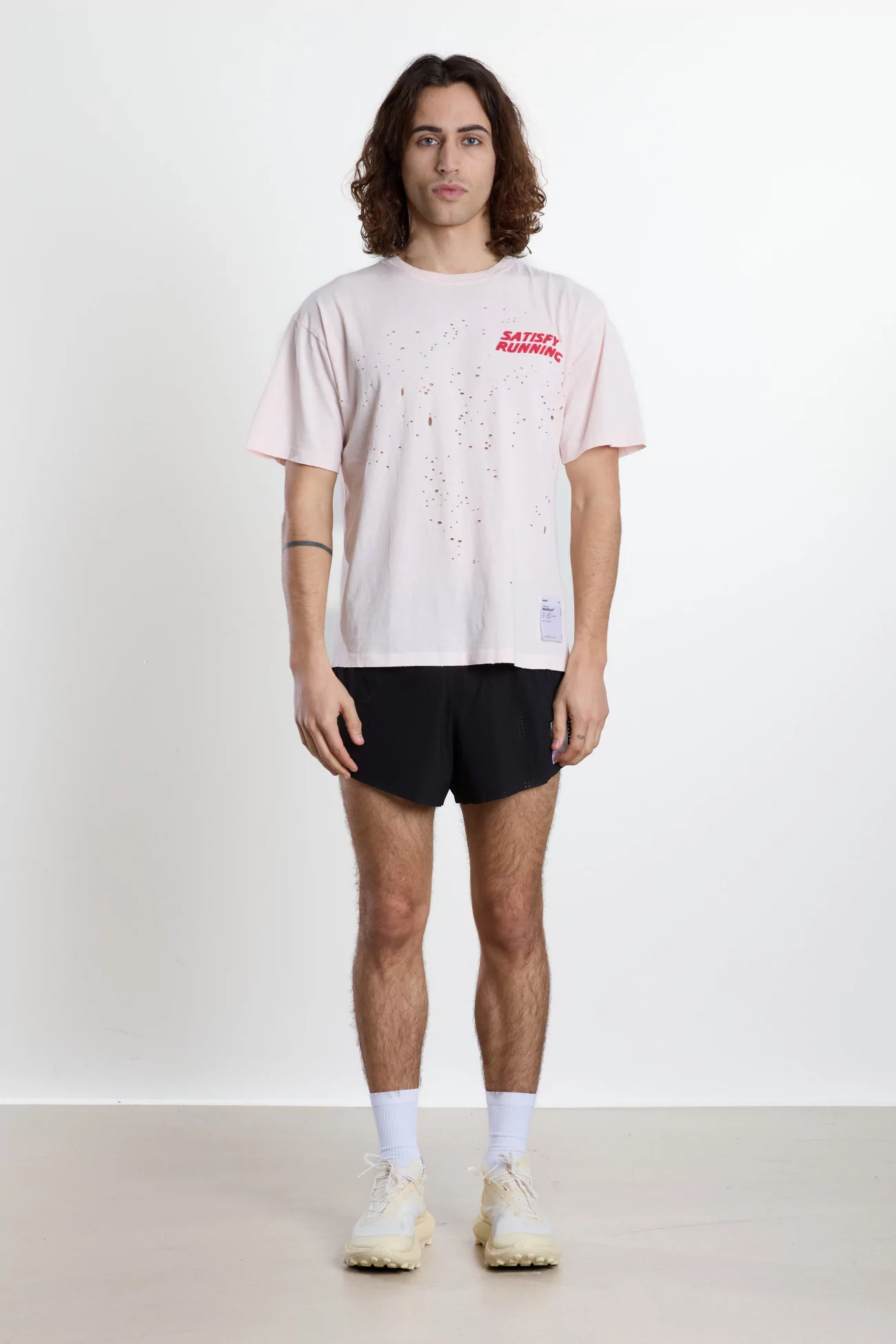 Men's Running T-Shirt Organic Cotton MothTech – Sun Bleached | Centre Commercial
