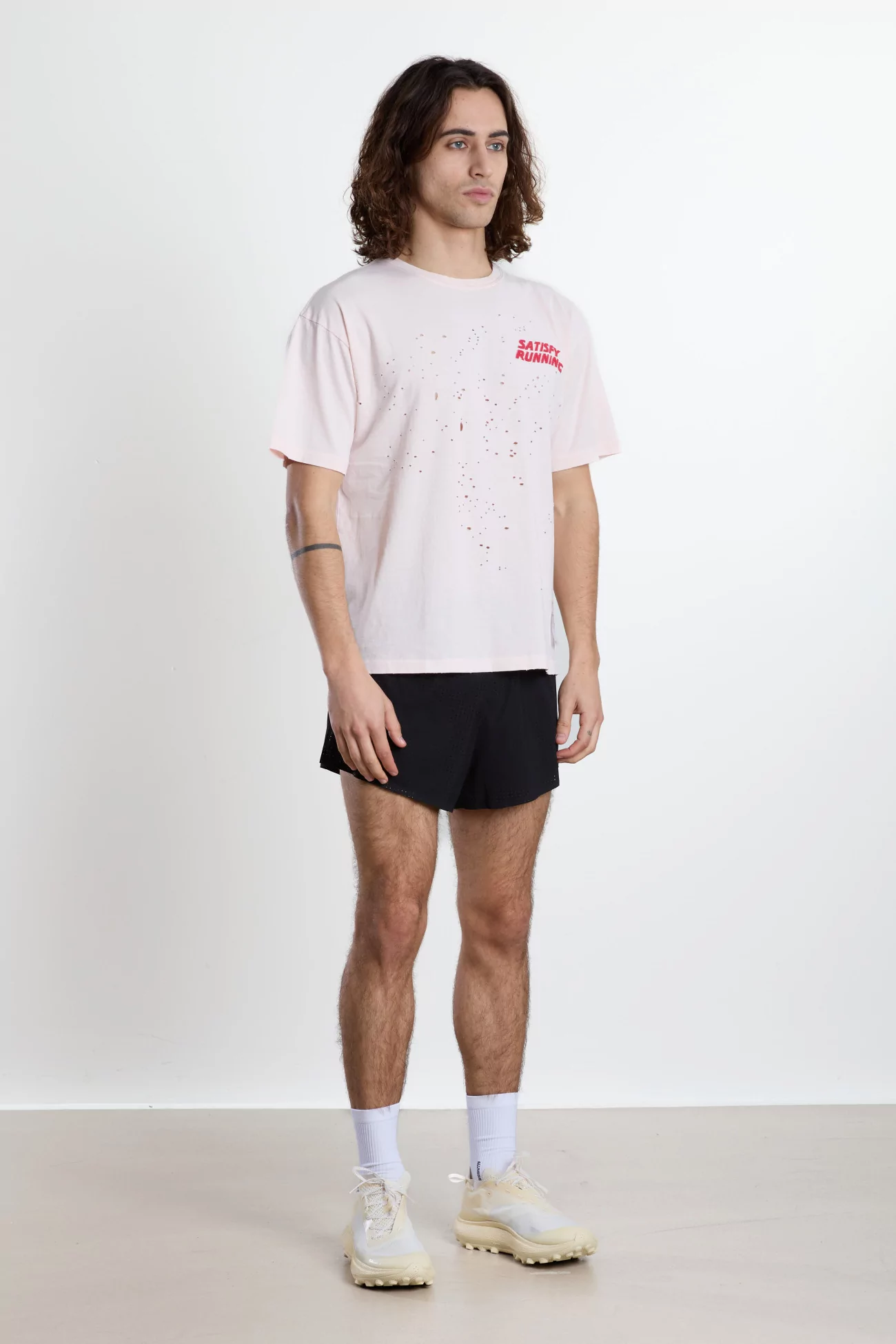 Men's Running T-Shirt Organic Cotton MothTech – Sun Bleached | Centre Commercial