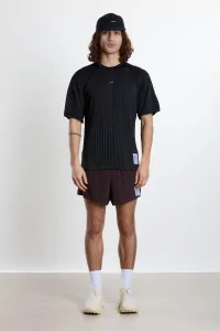 Men's Pleated Running T-Shirt AuraLite – Black | Centre Commercial
