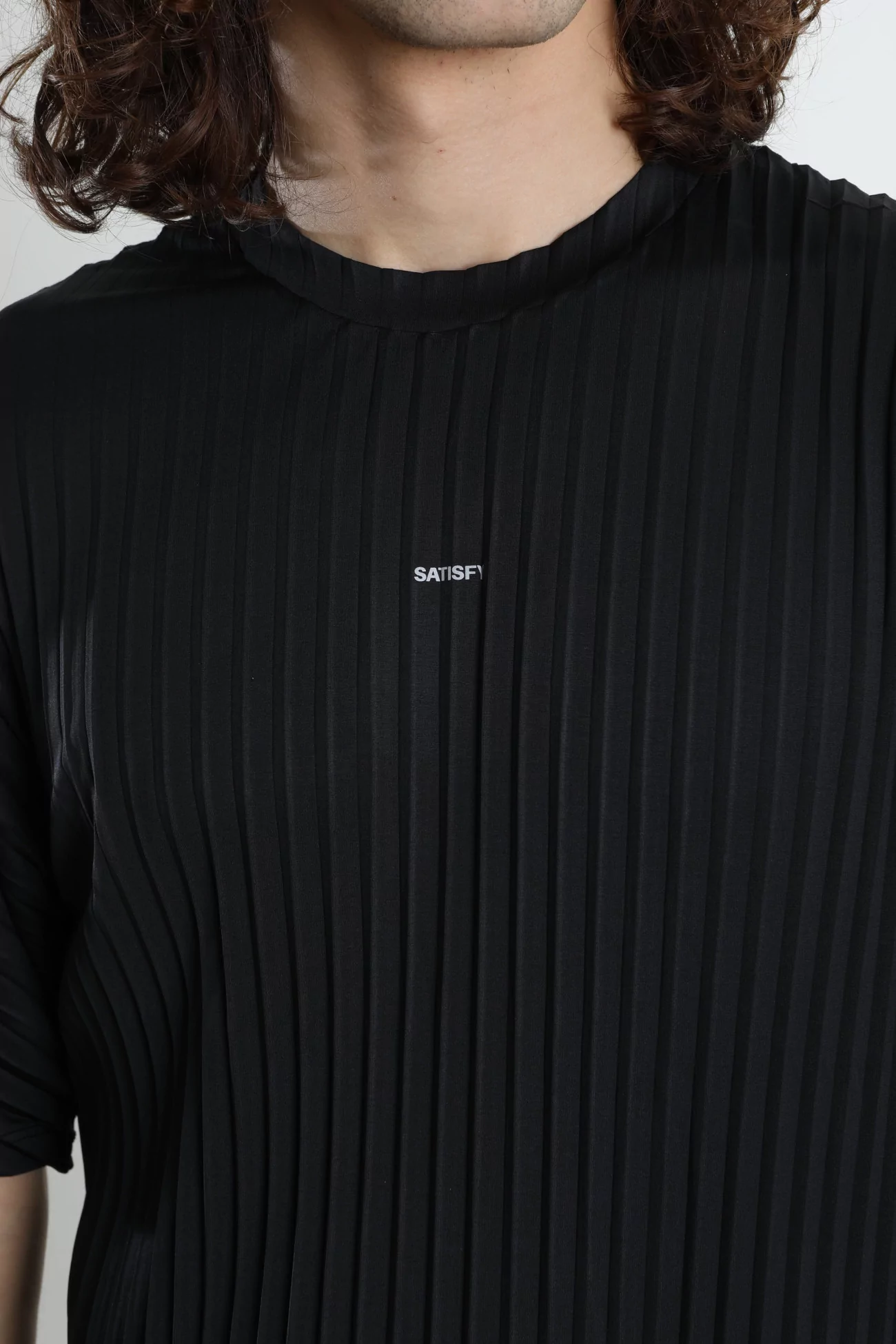 Men's Pleated Running T-Shirt AuraLite – Black | Centre Commercial
