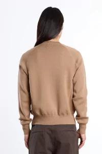 Raglan Merino Wool RWS Organic Cotton Sweater – Beige | Centre Commercial