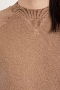Raglan Merino Wool RWS Organic Cotton Sweater – Beige | Centre Commercial