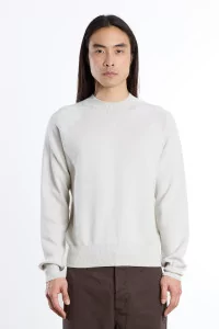 Raglan Merino Wool RWS Organic Cotton Sweater – Grey | Centre Commercial