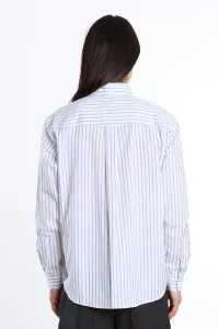 Dad's Shirt Egyptian Cotton – White Blue | Centre Commercial