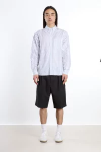 Dad's Shirt Egyptian Cotton – White Blue | Centre Commercial