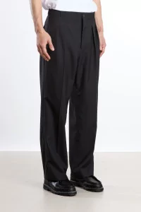French Military Tropical Wool Trousers – Grey | Centre Commercial