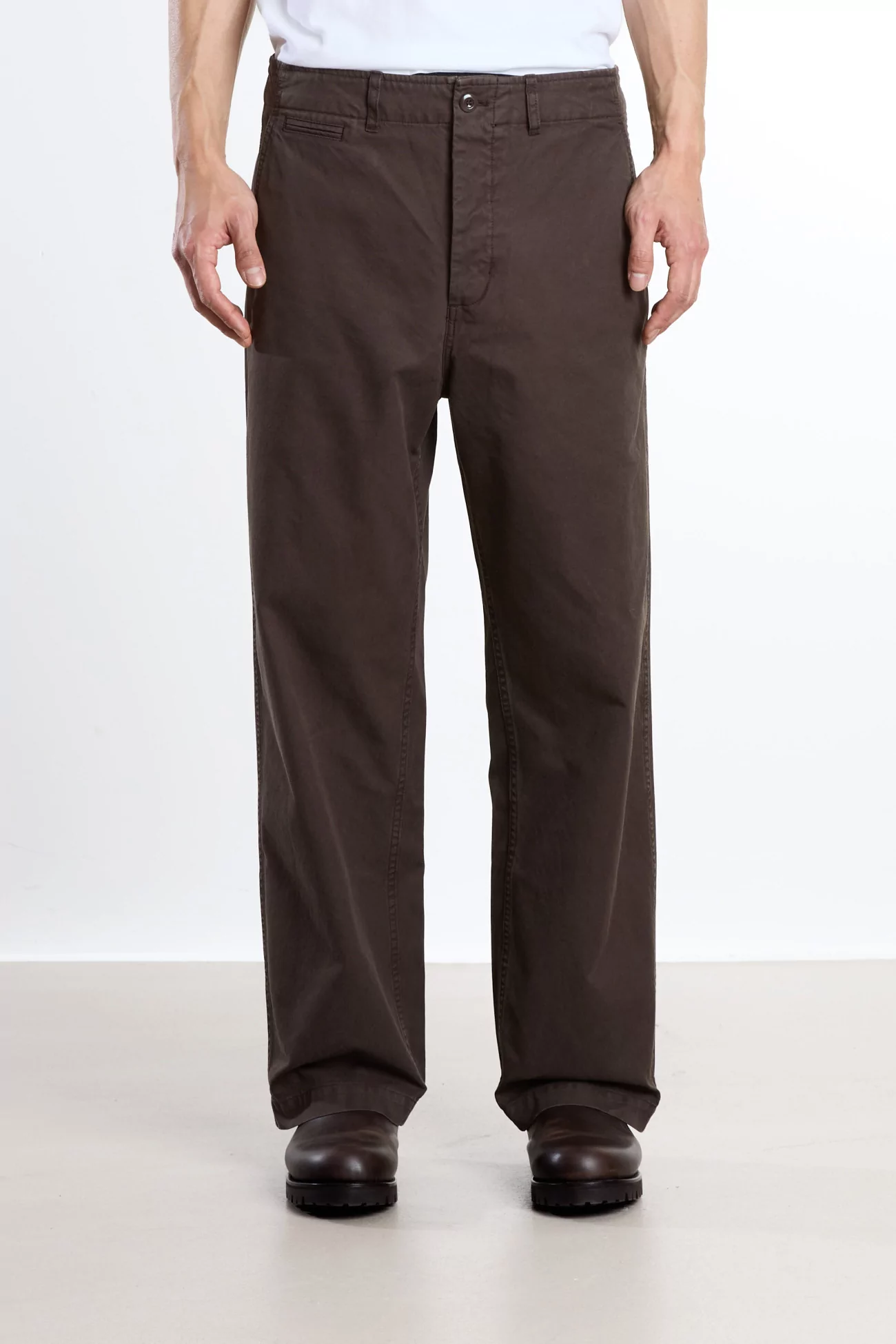 Museum Garments Off-Duty Chino Cotton Twill – Brown | Centre Commercial