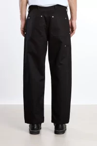 Fatigue Cotton Sateen Pants – Black | Centre Commercial
