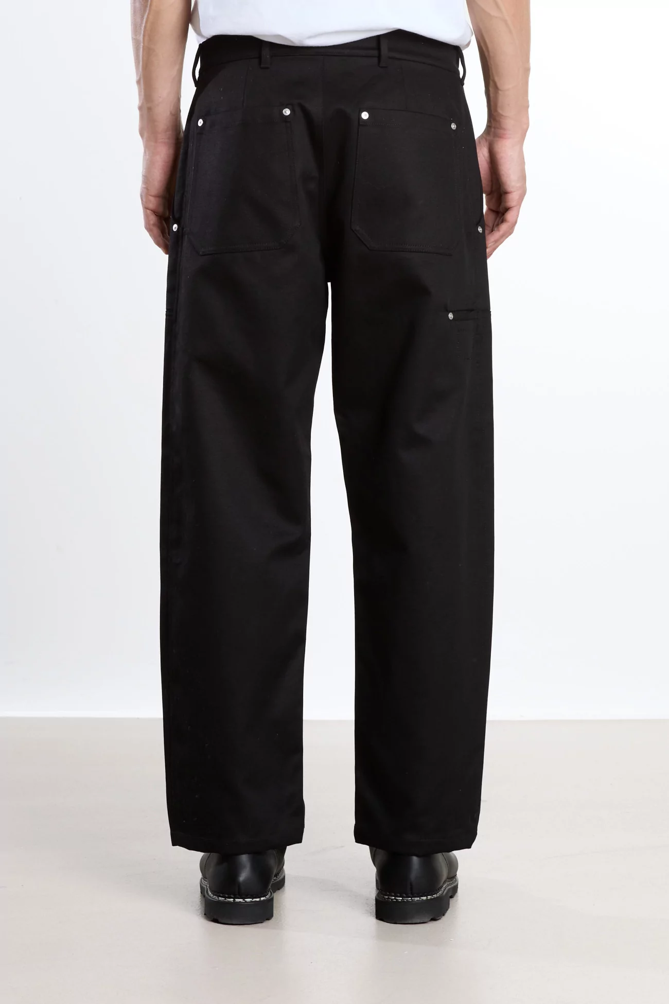 Fatigue Cotton Sateen Pants – Black | Centre Commercial