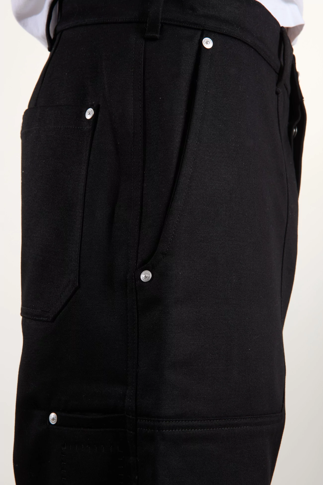 Fatigue Cotton Sateen Pants – Black | Centre Commercial