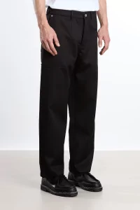 Fatigue Cotton Sateen Pants – Black | Centre Commercial