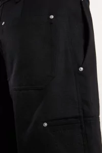 Fatigue Cotton Sateen Shorts – Black | Centre Commercial