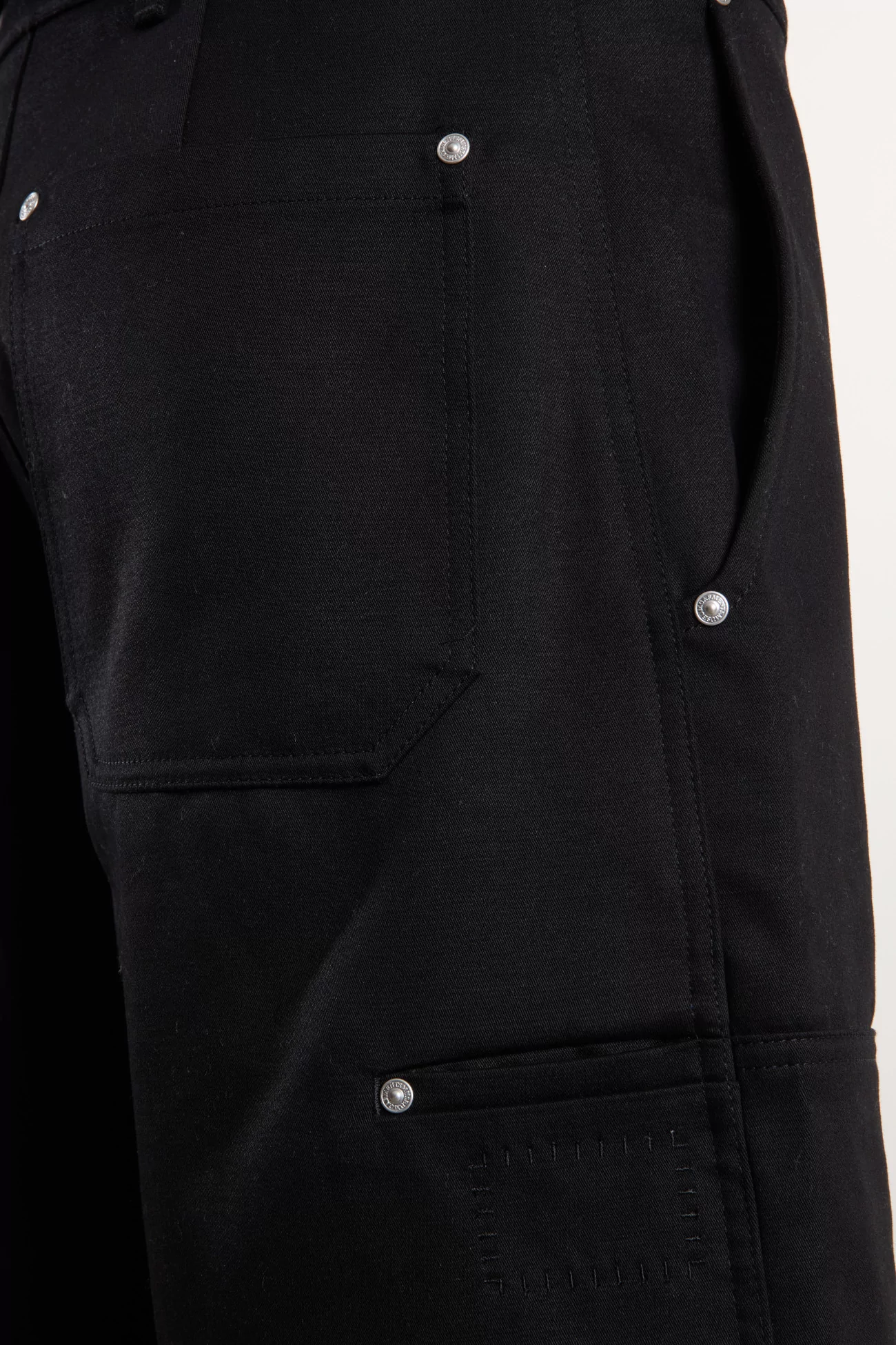 Fatigue Cotton Sateen Shorts – Black | Centre Commercial