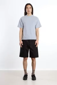 Athletic Recycled Cotton T-shirt – Dry Blue | Centre Commercial