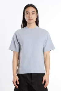 Athletic Recycled Cotton T-shirt – Dry Blue | Centre Commercial