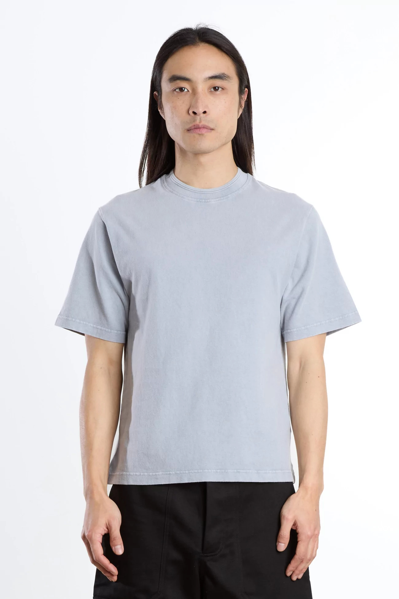 Athletic Recycled Cotton T-shirt – Dry Blue | Centre Commercial